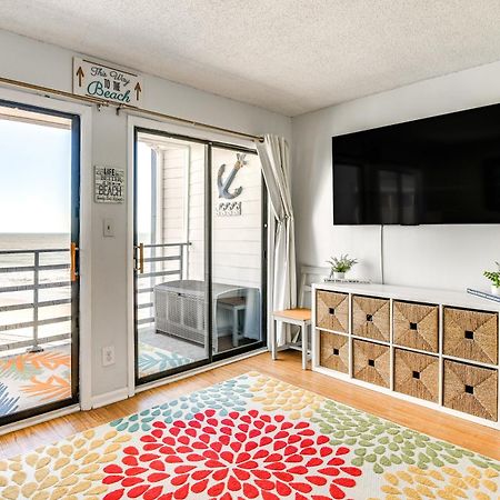 Cozy Beachfront Condo With Wifi, Views And Pool Access Myrtle Beach Zewnętrze zdjęcie