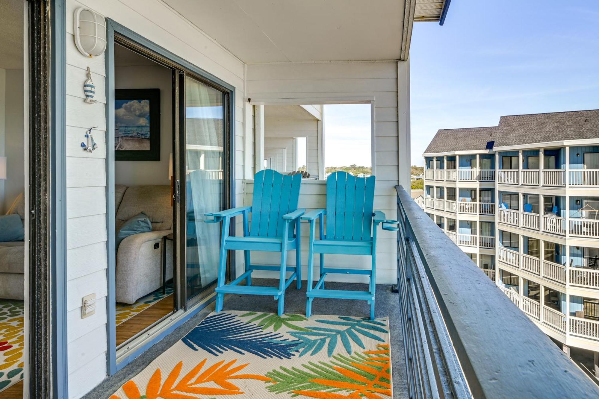 Cozy Beachfront Condo With Wifi, Views And Pool Access Myrtle Beach Zewnętrze zdjęcie