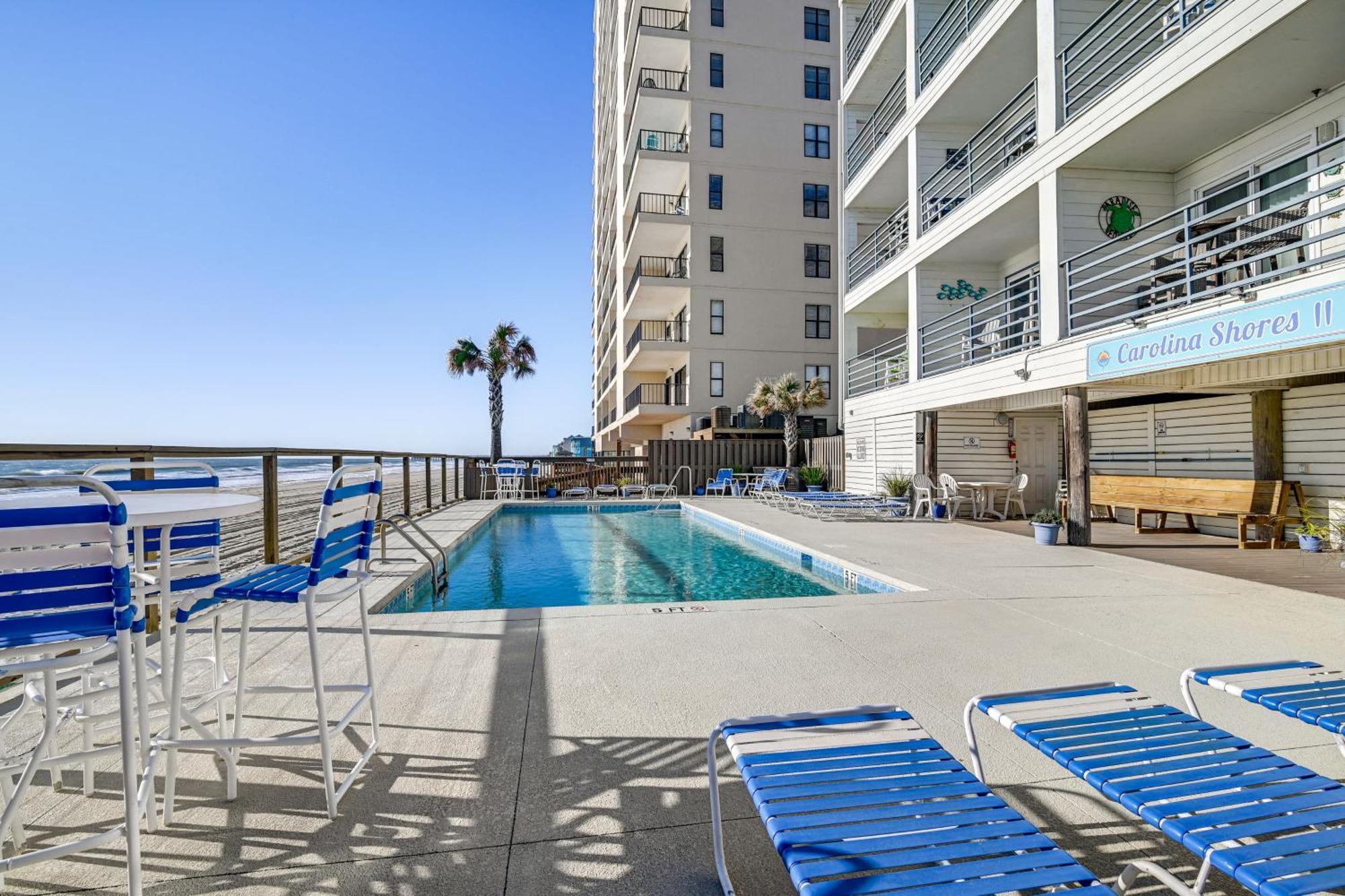 Cozy Beachfront Condo With Wifi, Views And Pool Access Myrtle Beach Zewnętrze zdjęcie